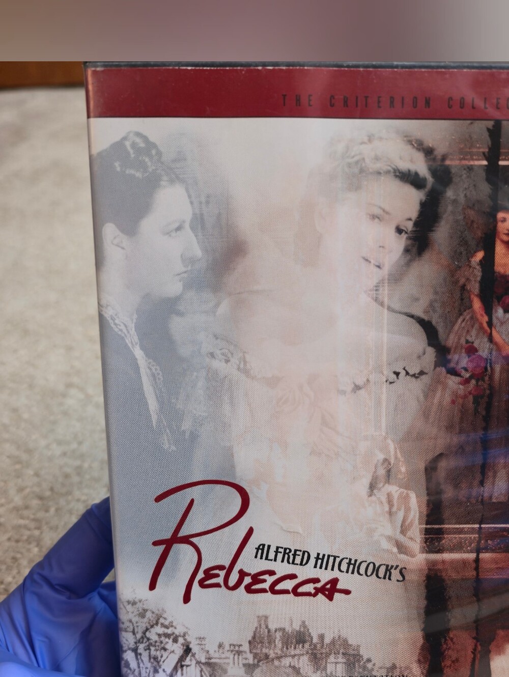 REBECCA 1940 2-DVD SET OOP CRITERION COLLECTION SPINE ALFRED HITCHCOCK